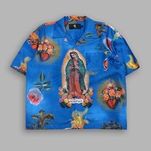 SACRED PATH MID-LENGTH BUTTON UP
